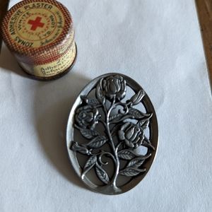 Vintage 1970 Reed & Barton Pewter Pendant